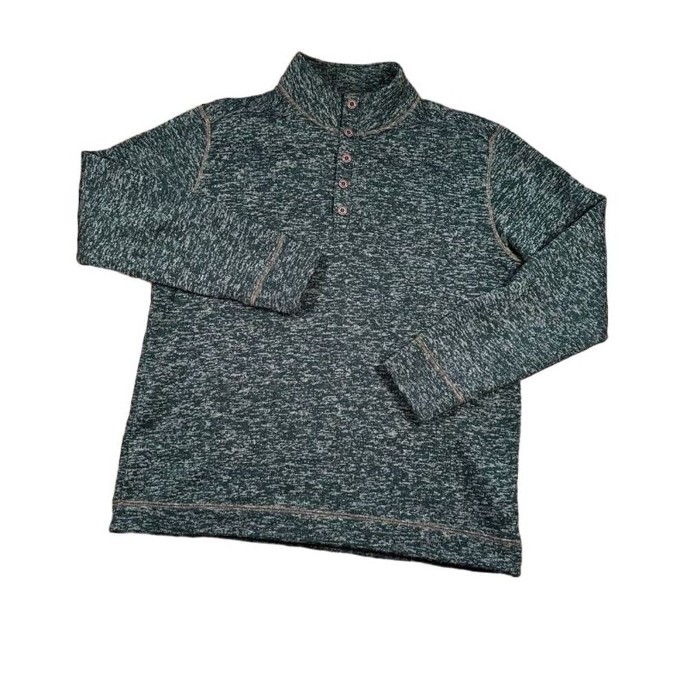 Weatherproof Vintage Men's Heathered Green Pullover Sweater‎ L/G